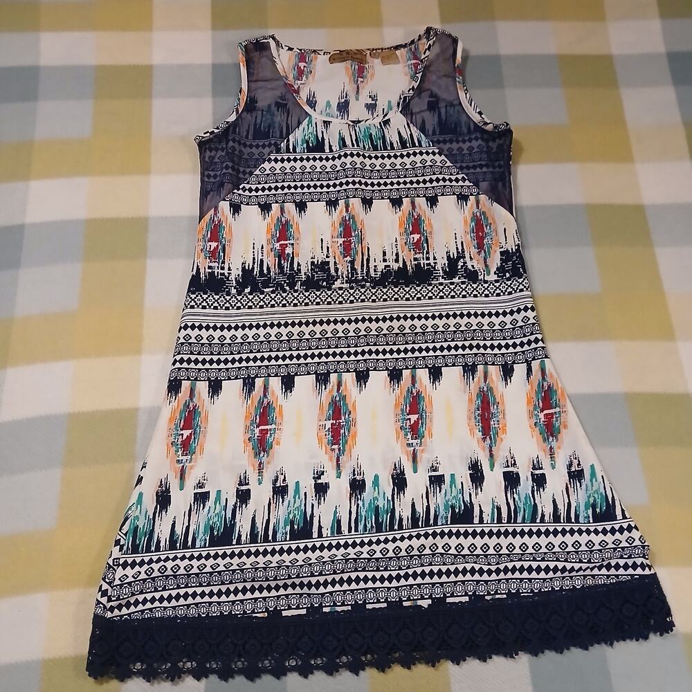 R Cinco Ranch Womens Shear Dress/swim Cover Size Small